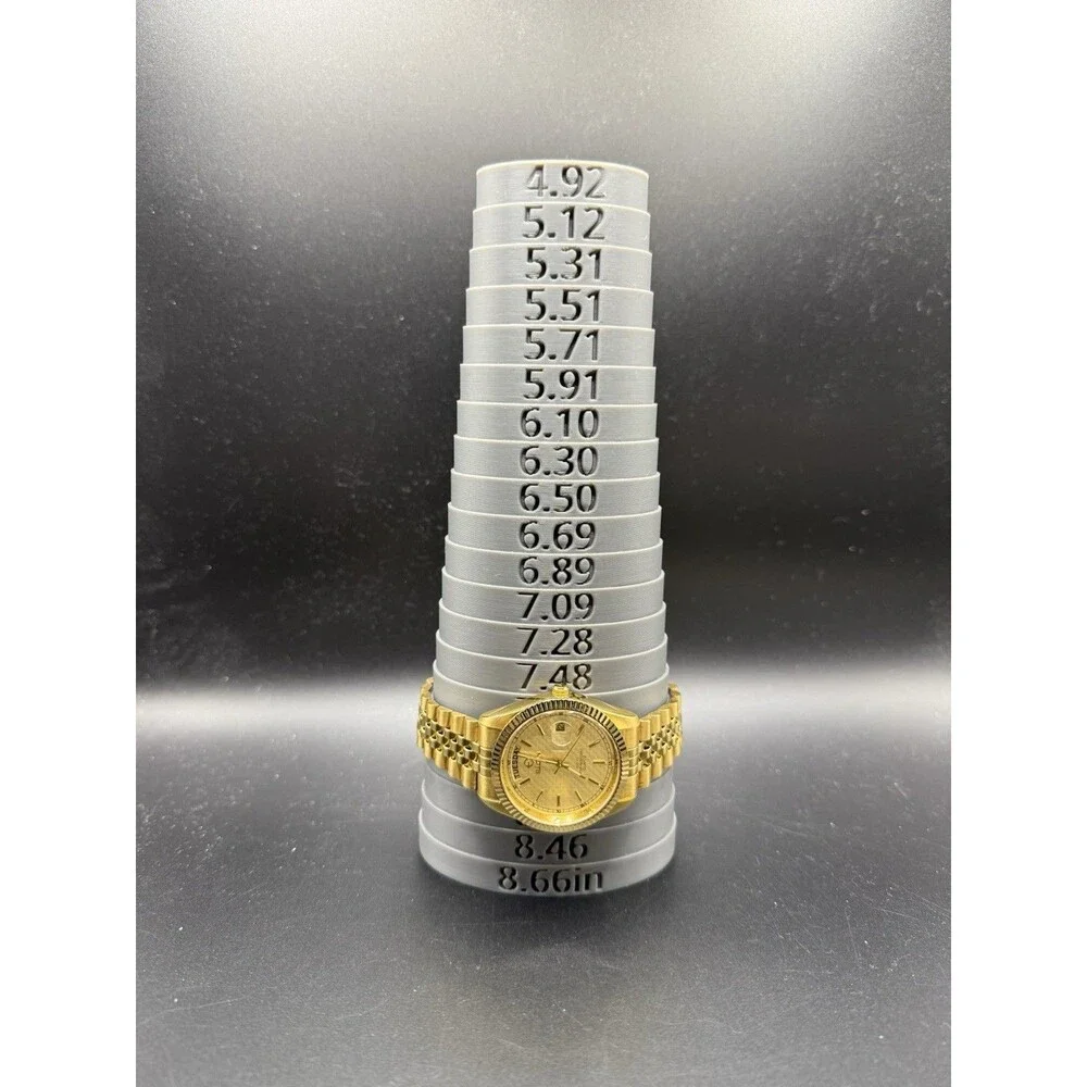 Elgin Presidential 35mm Day/Date Gold Plated Quartz Watch FC740-017 6M55-SR621SW